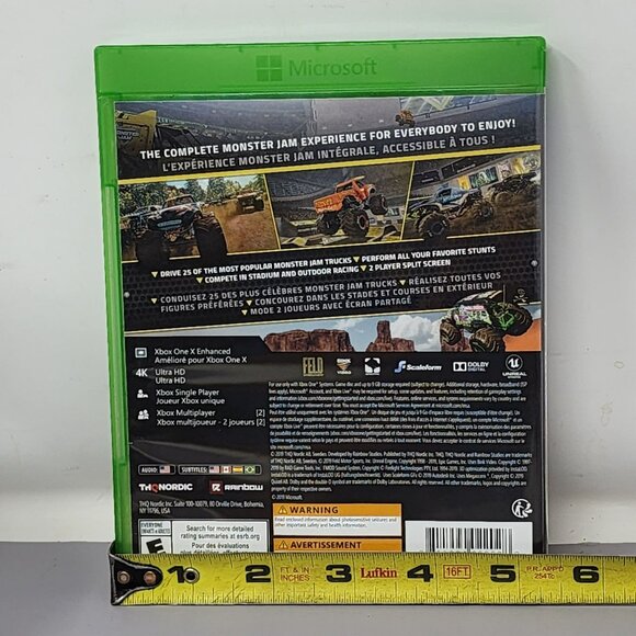 Monster Jam Steel Titans Xbox One Game 4K‎ Ultra HD - Picture 4 of 7
